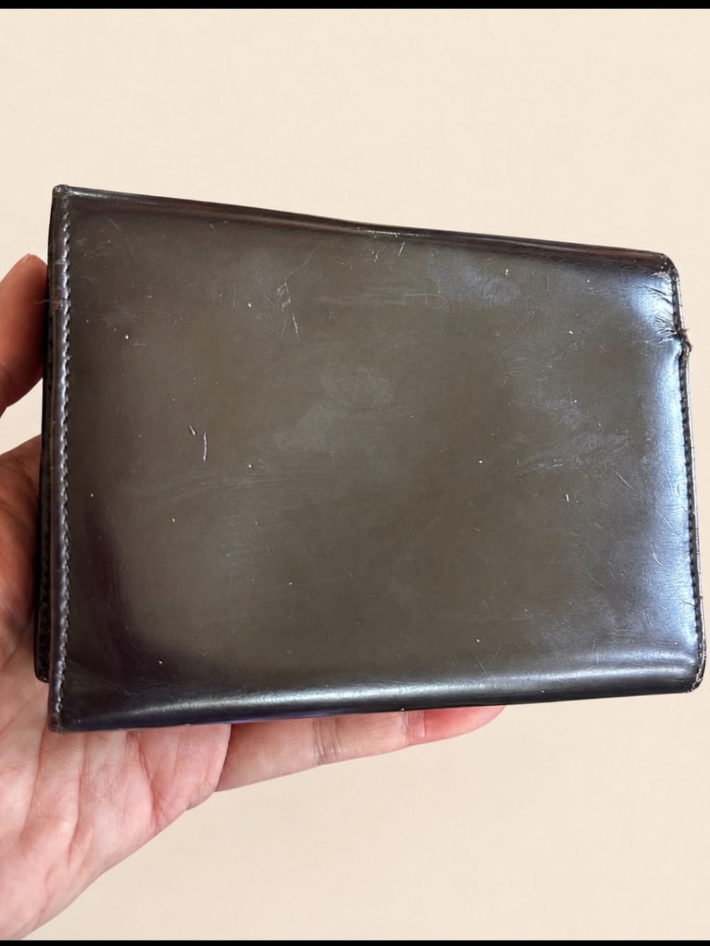 Gucci Tom Ford Dark brown Trifold WALLET - Picture 2 of 10